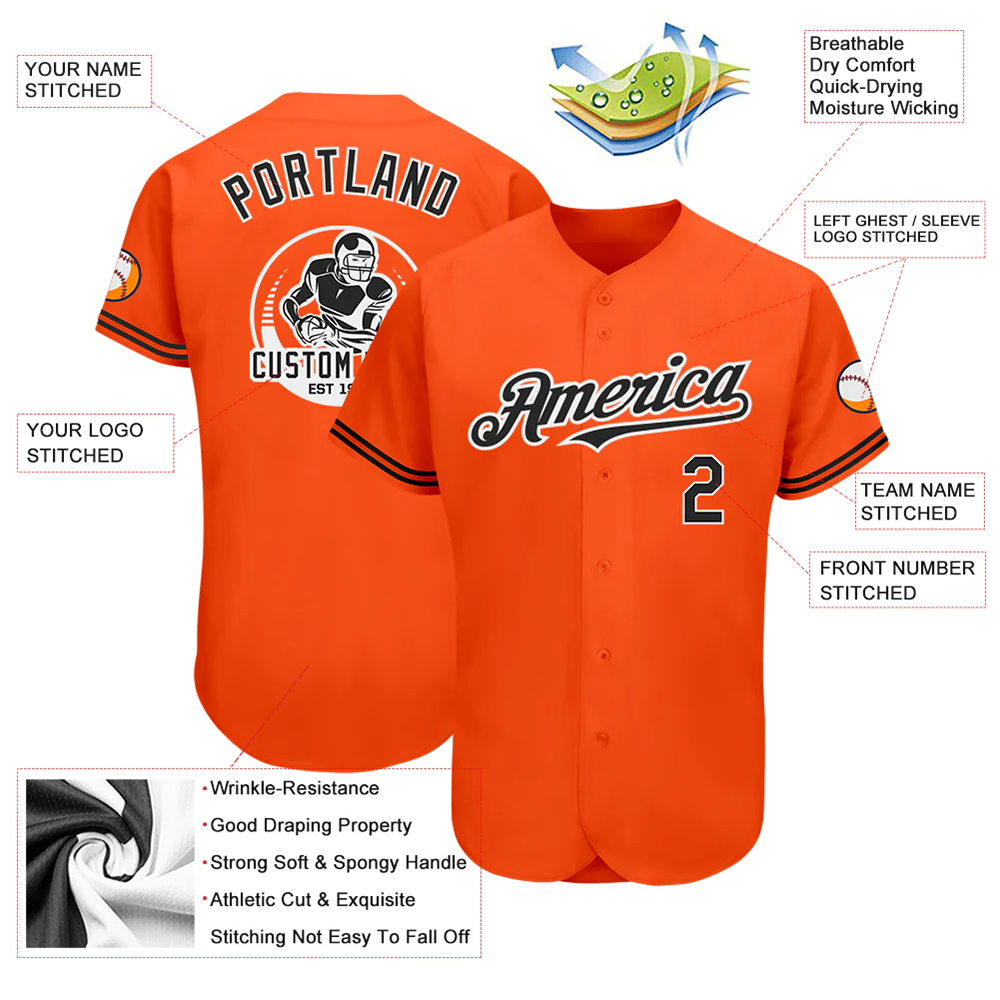 Sublimation Baseball Uniform Jersey Shirts